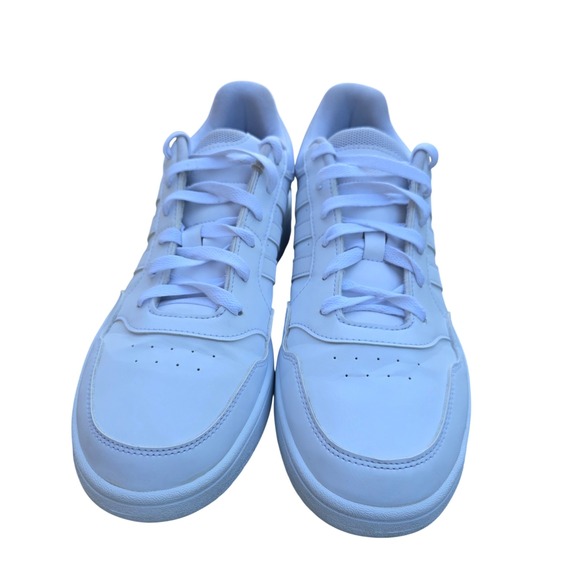 adidas Other - Adidas Hoops 3.0 Low Classic Vintage Mens Shoes Triple White GW3036 Size 11